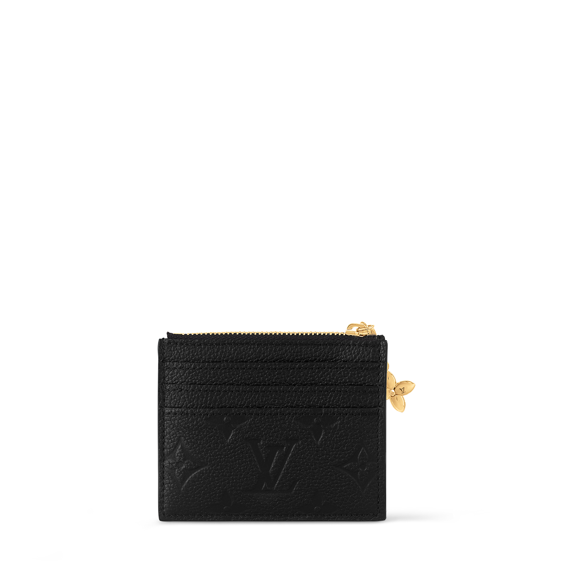 Flora Card Holder Monogram Empreinte Leather - Wallets and Small